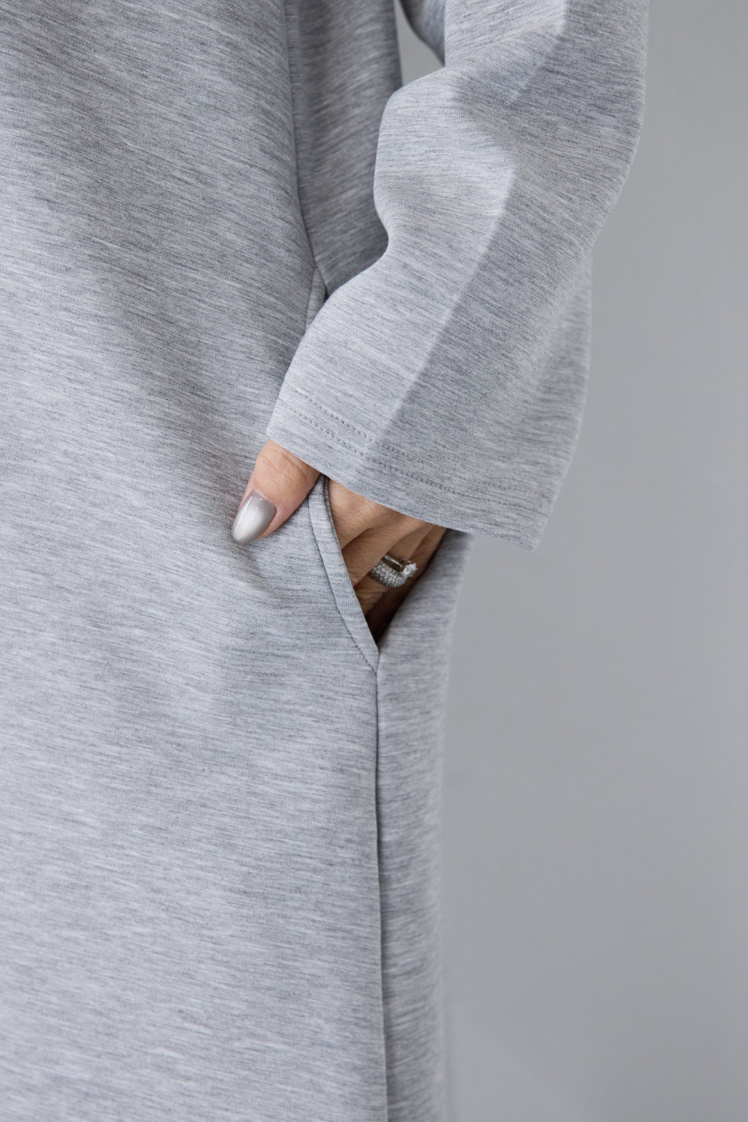 配色シャツカラー ダンボールワンピース