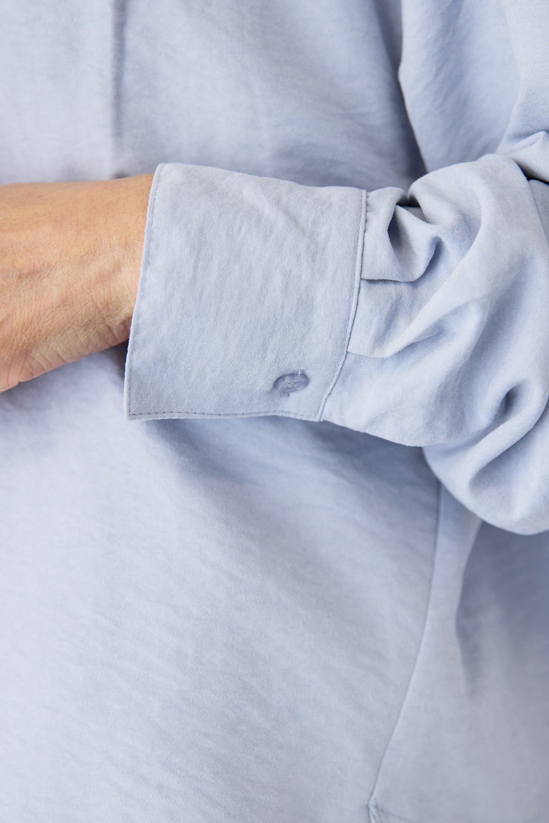 スキッパーブラウス+パンツ セットアップ