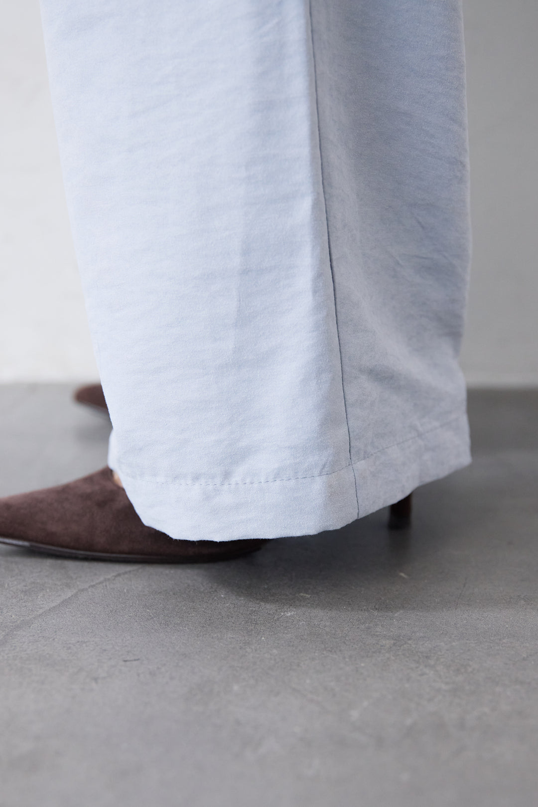 スキッパーブラウス+パンツ セットアップ