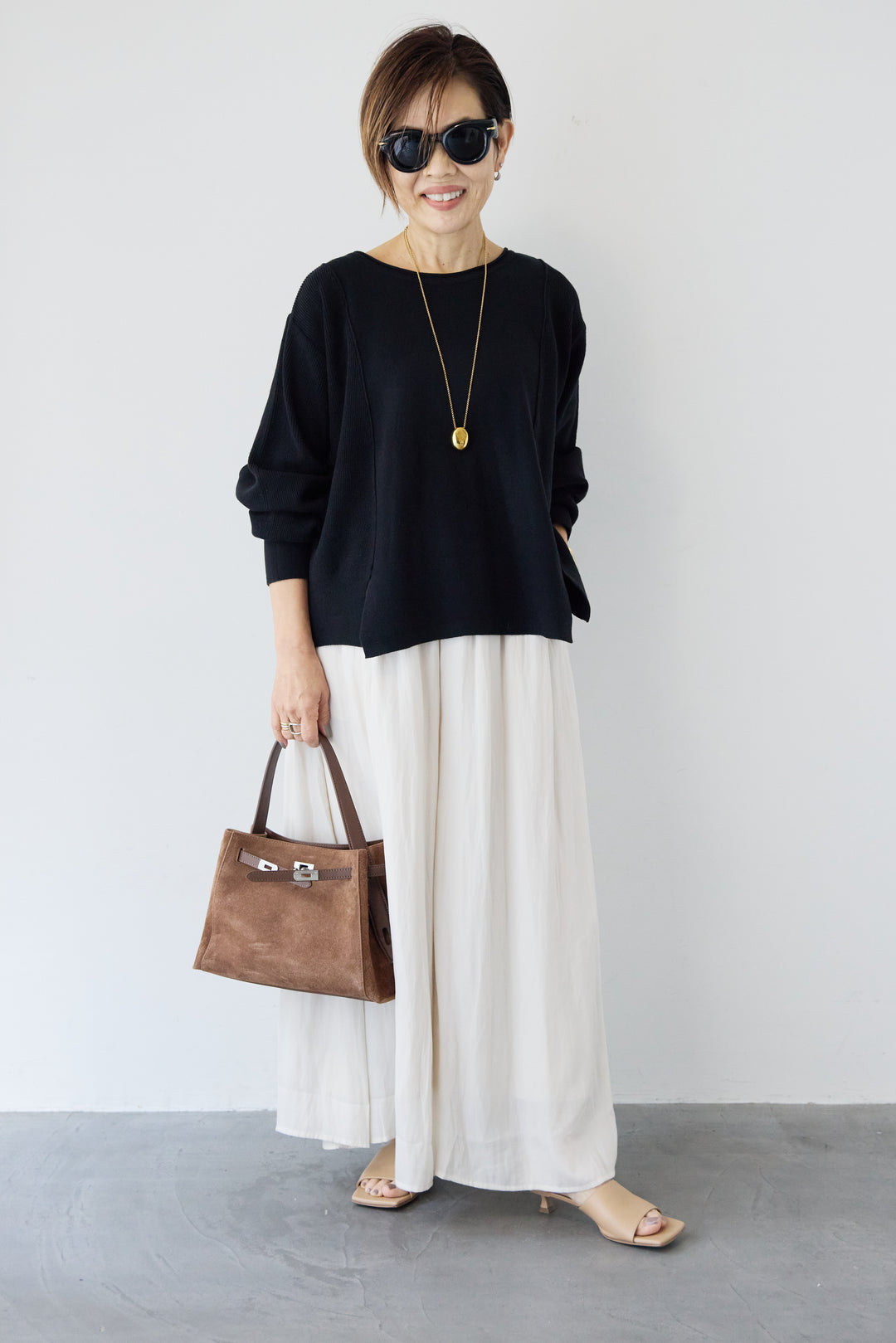 ビンテージサテンスカンツ