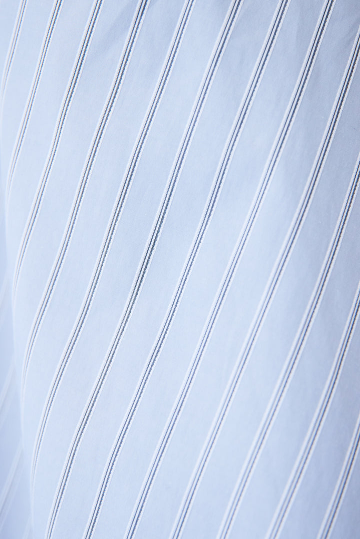 スキッパーストライプワンピース