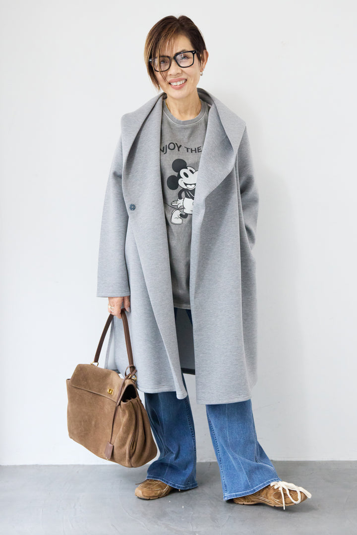 ダンボールフーディーコーディガン