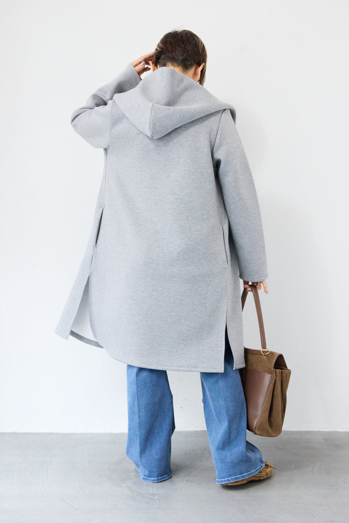 ダンボールフーディーコーディガン