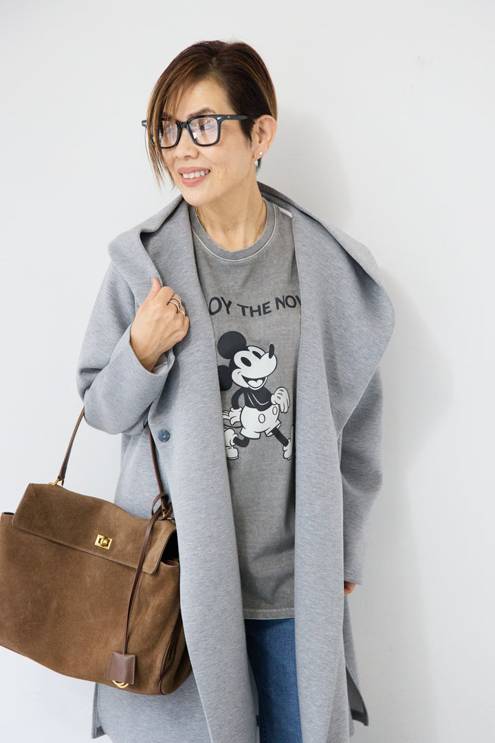 ダンボールフーディーコーディガン