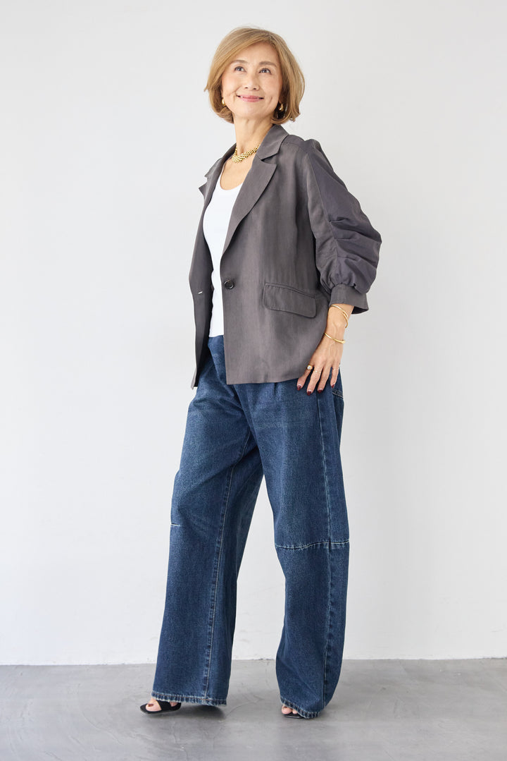 タックスリーブキュプラジャケット