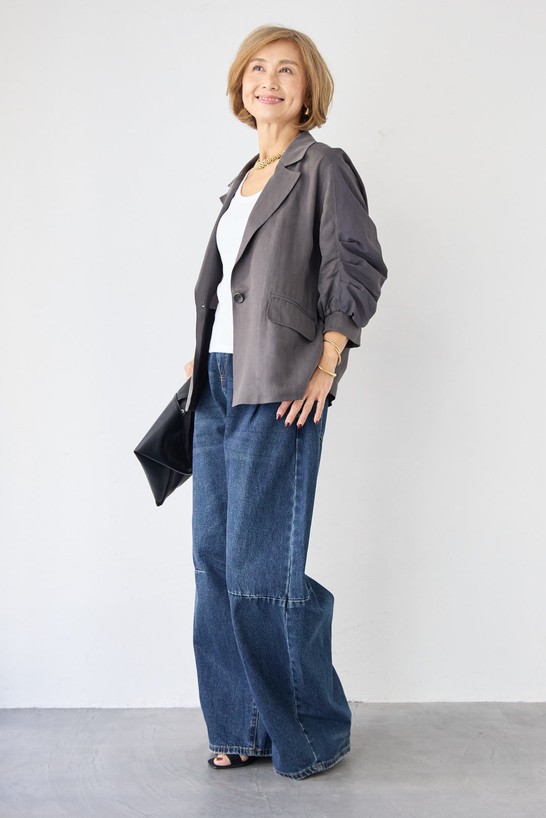 タックスリーブキュプラジャケット