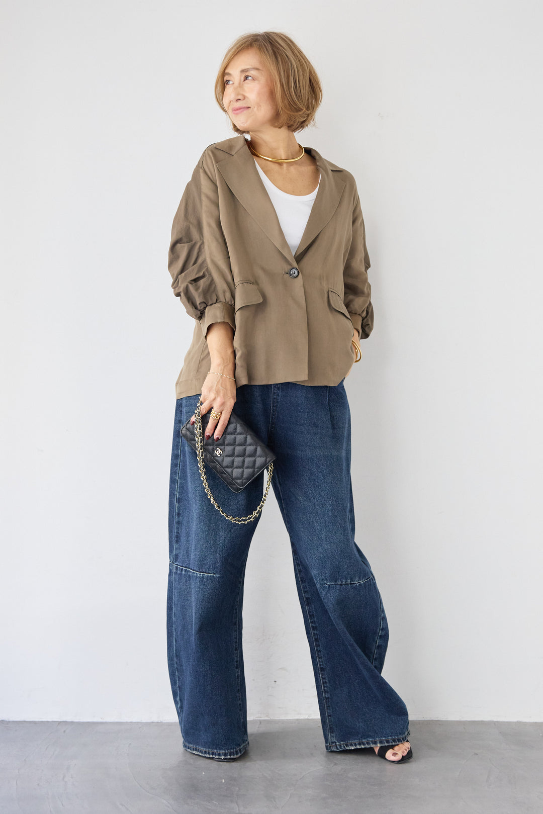 タックスリーブキュプラジャケット