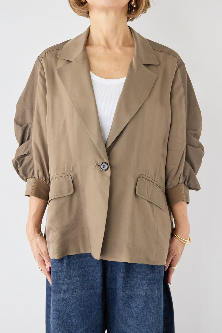 タックスリーブキュプラジャケット