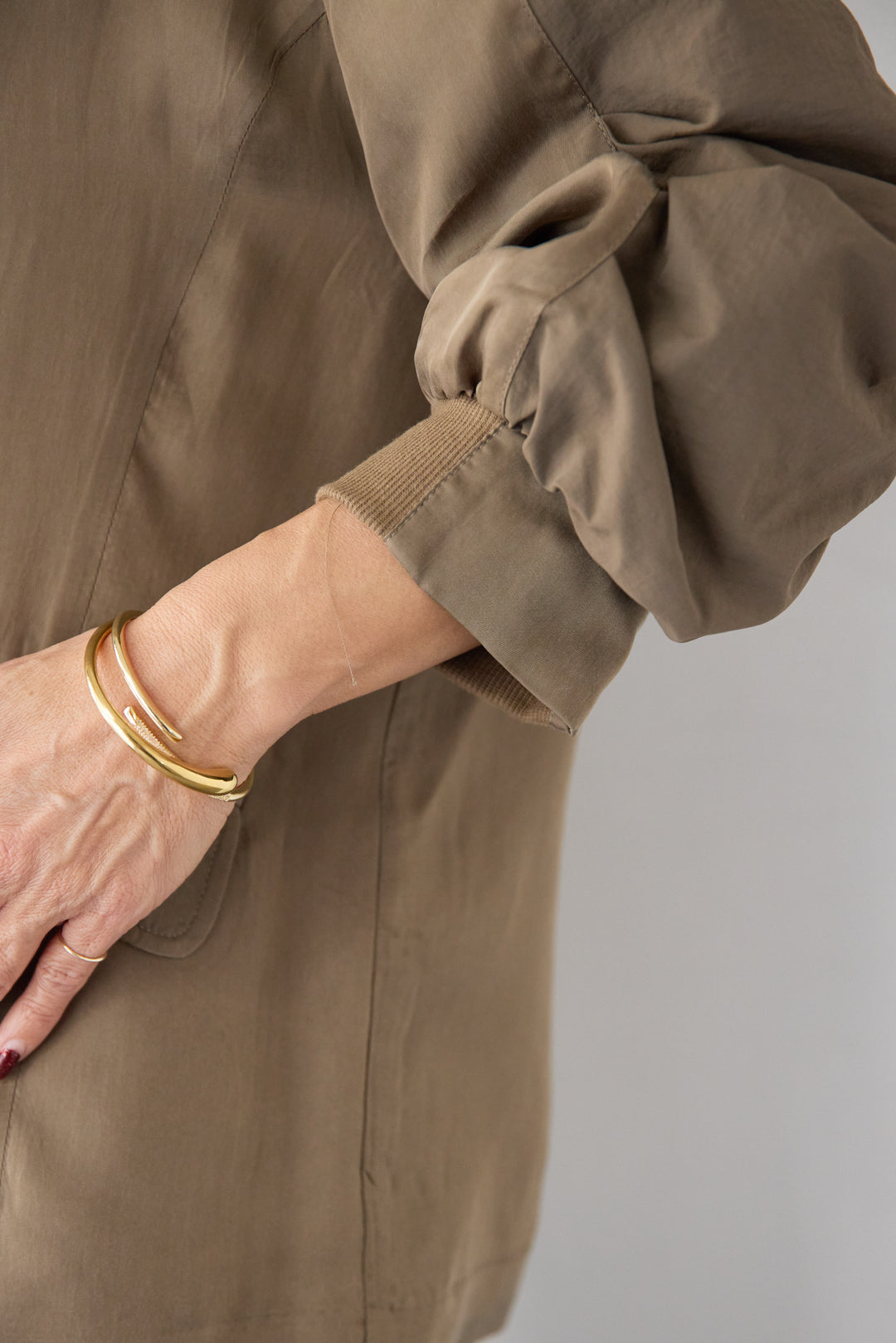 タックスリーブキュプラジャケット