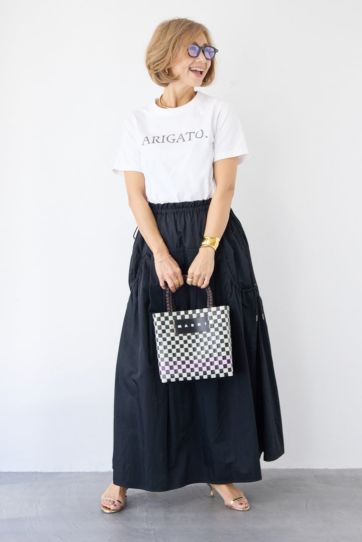 サイドドロストポケットスカート