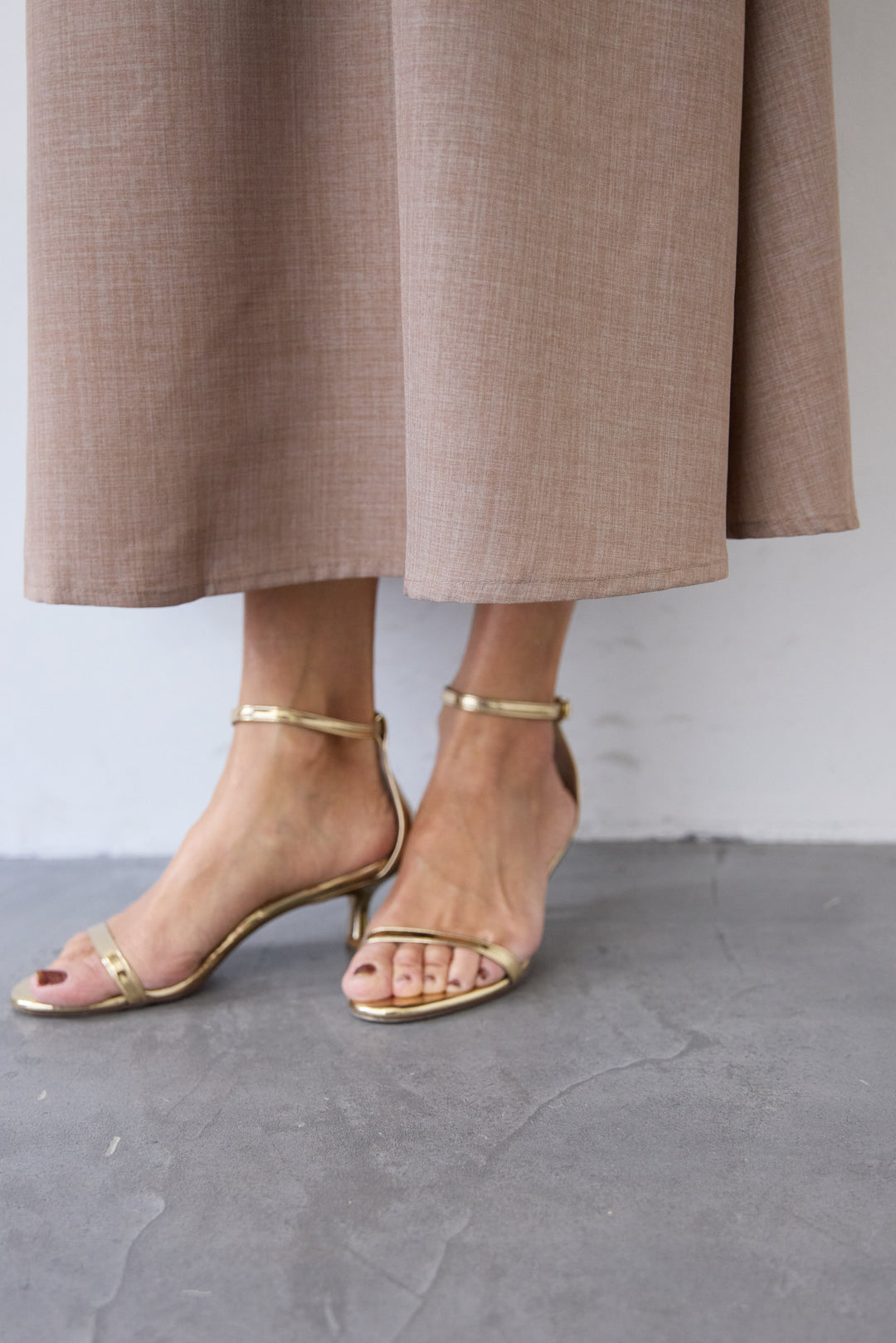 ウエストマークシャツワンピース