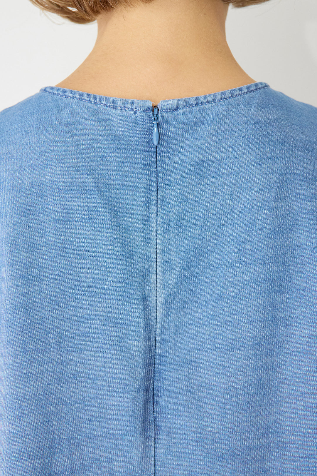 ティアードデニムワンピース