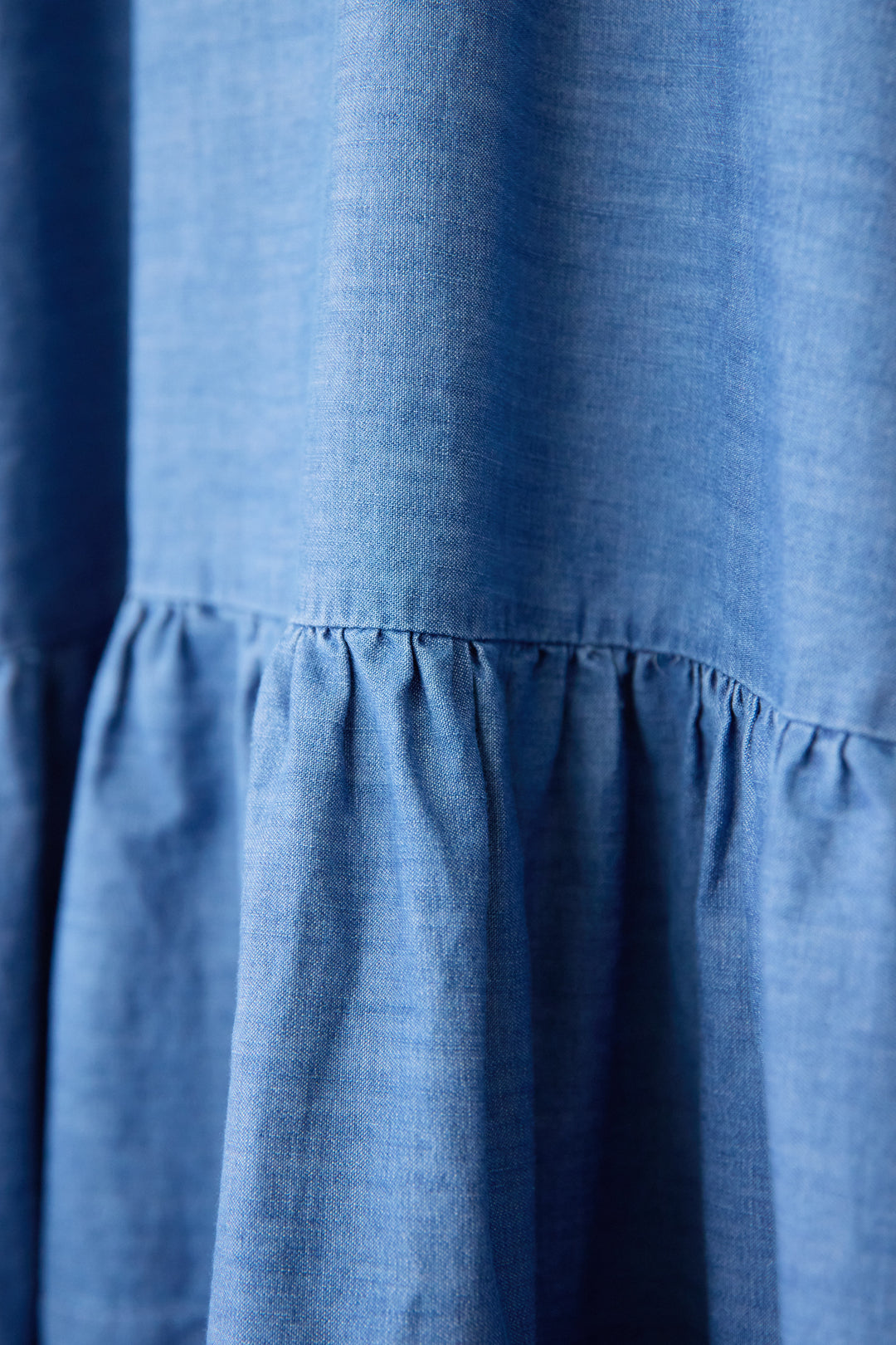 ティアードデニムワンピース