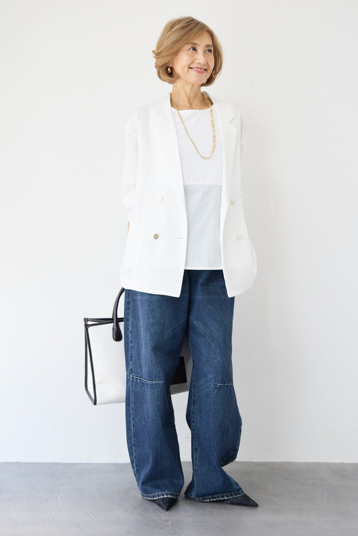 メッシュジャガードジャケット