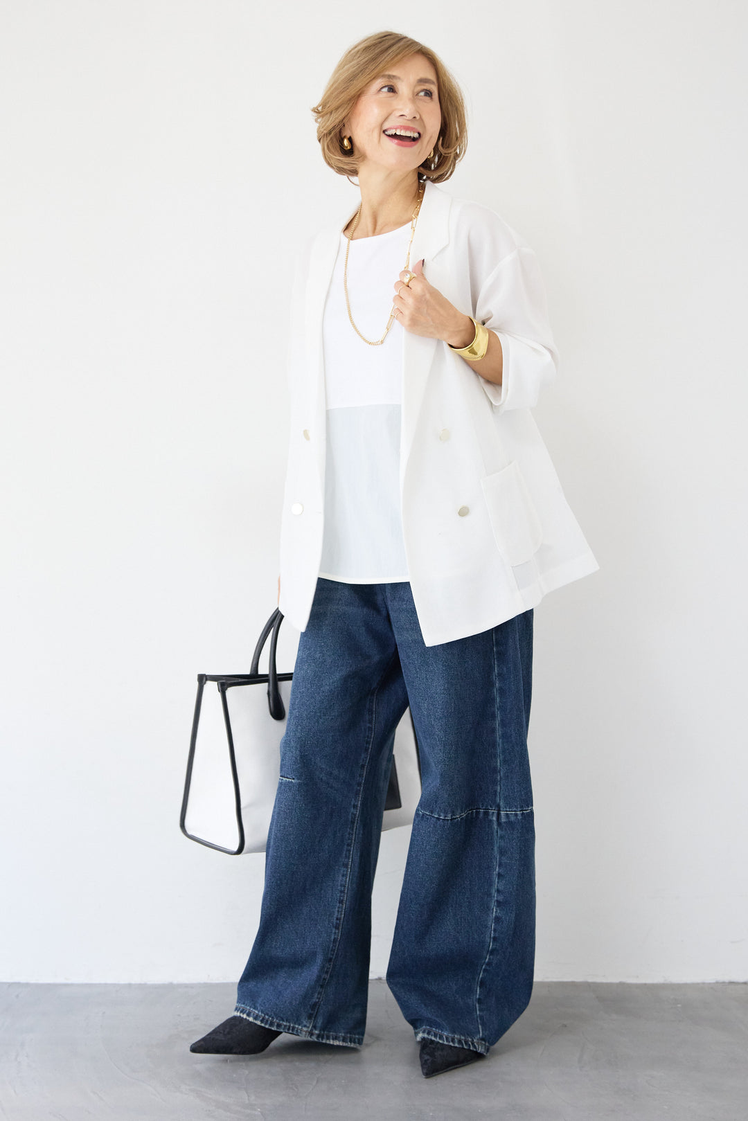 メッシュジャガードジャケット