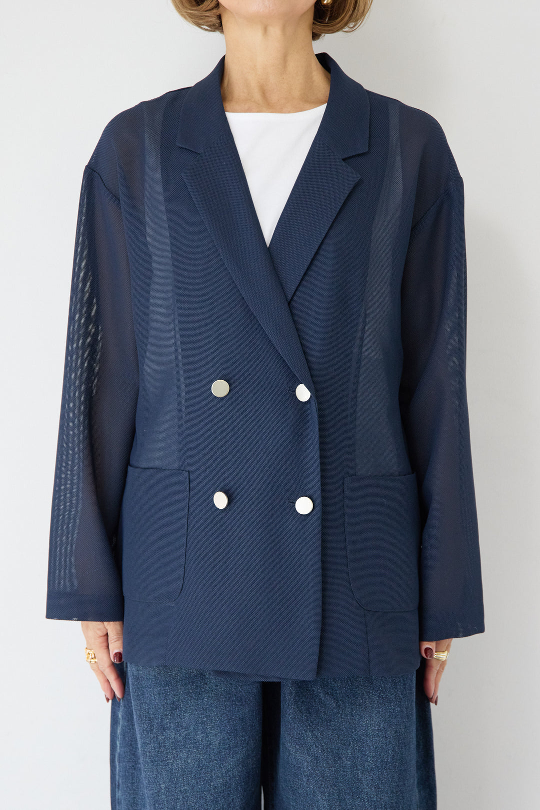 メッシュジャガードジャケット