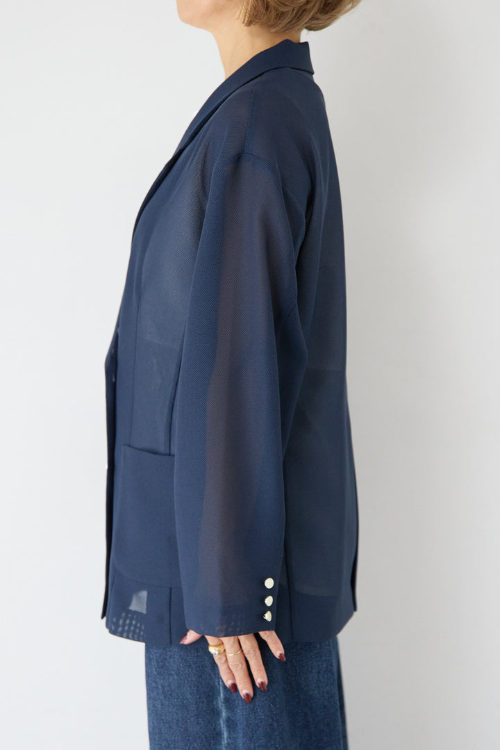 メッシュジャガードジャケット