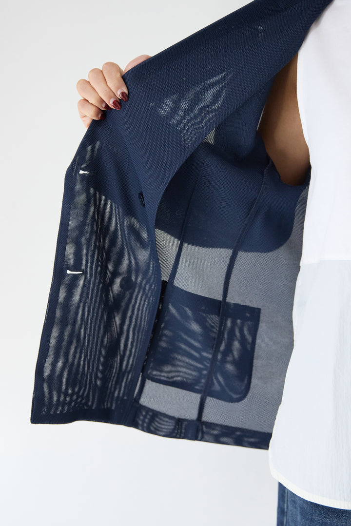 メッシュジャガードジャケット