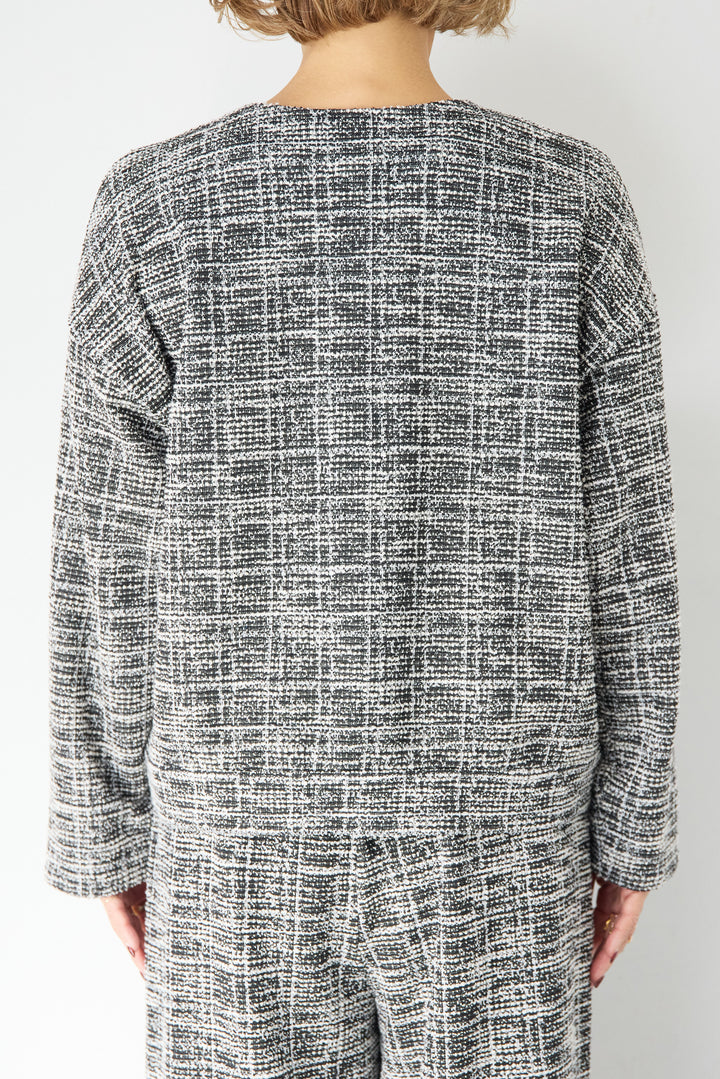 カットツイードドルマンジャケット