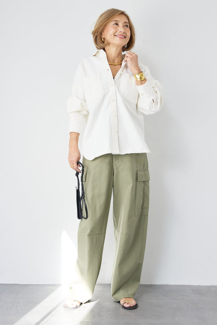 テンセルカーゴパンツ