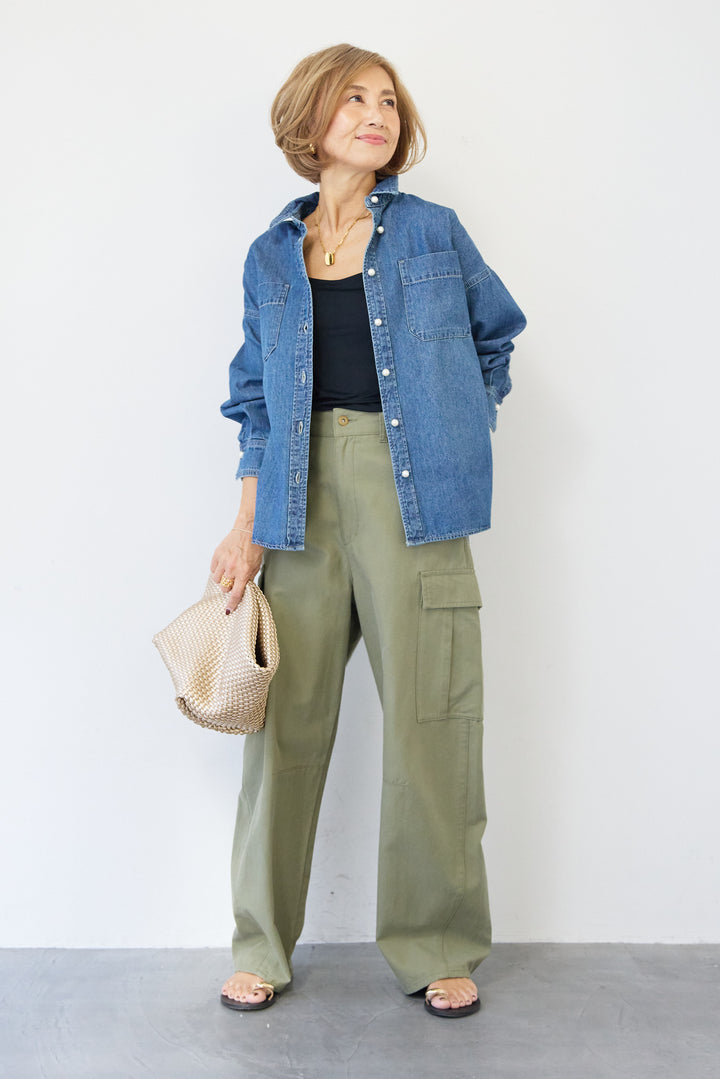 テンセルカーゴパンツ