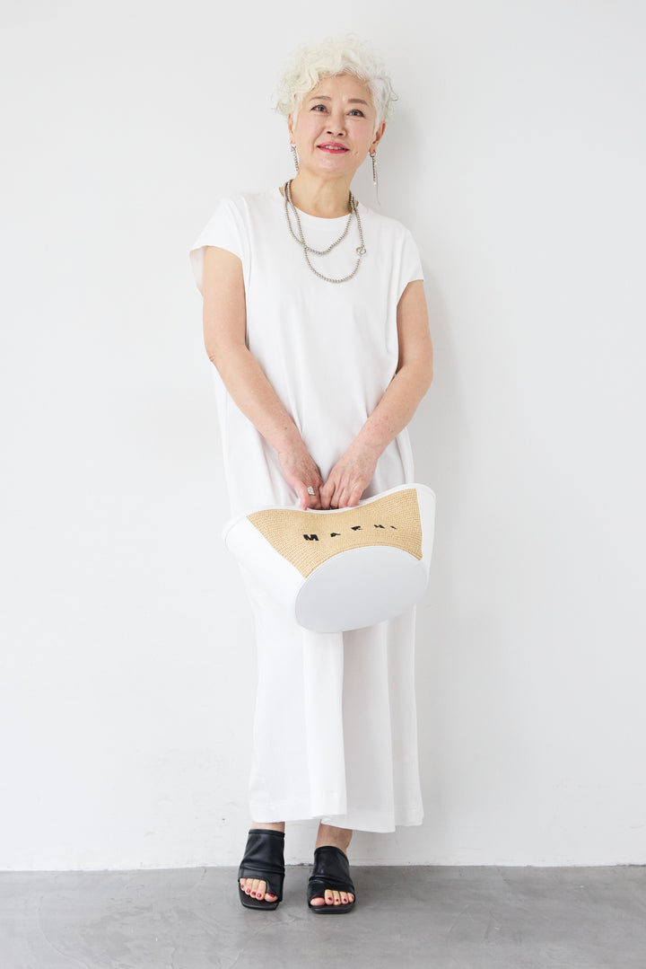 フレンチスリーブTワンピース