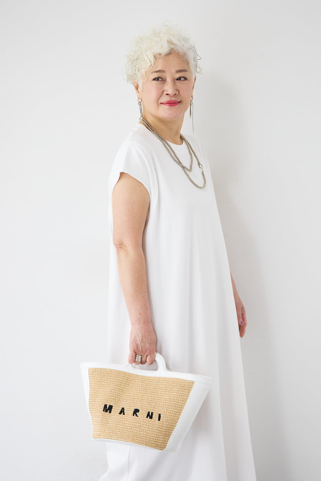 フレンチスリーブTワンピース