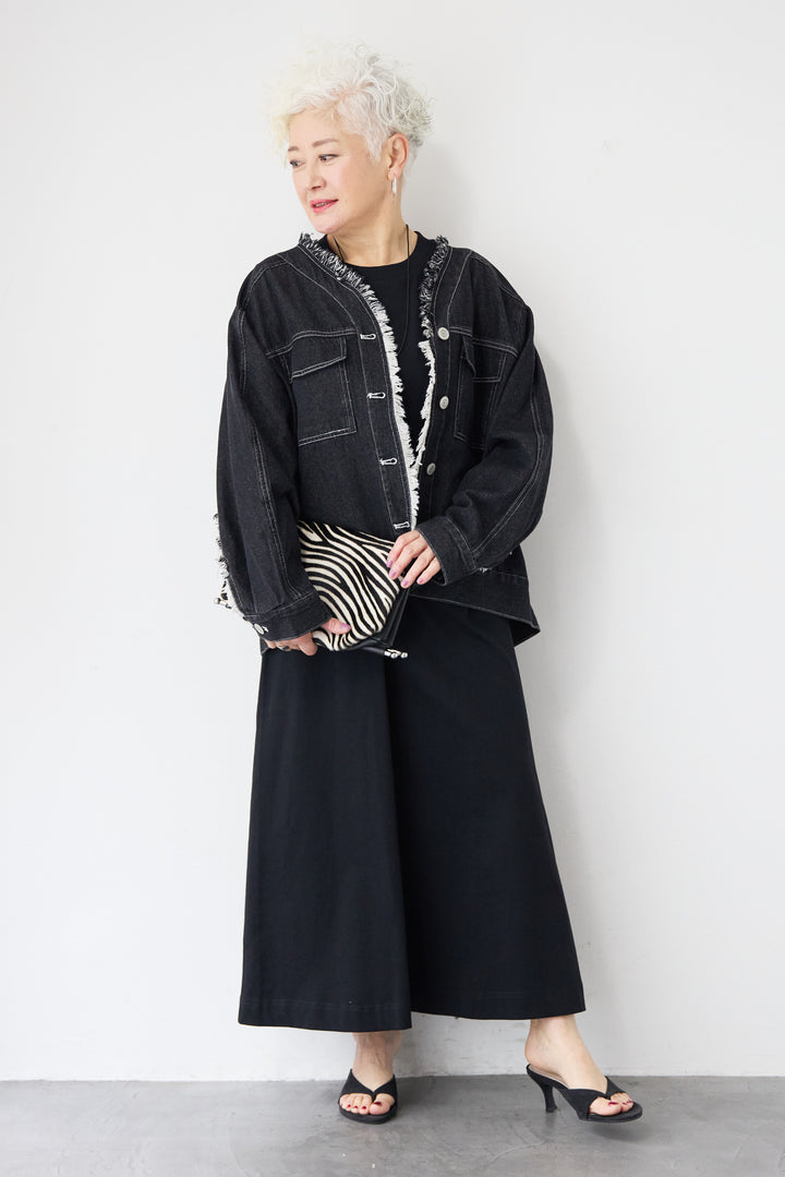 フレンチスリーブTワンピース