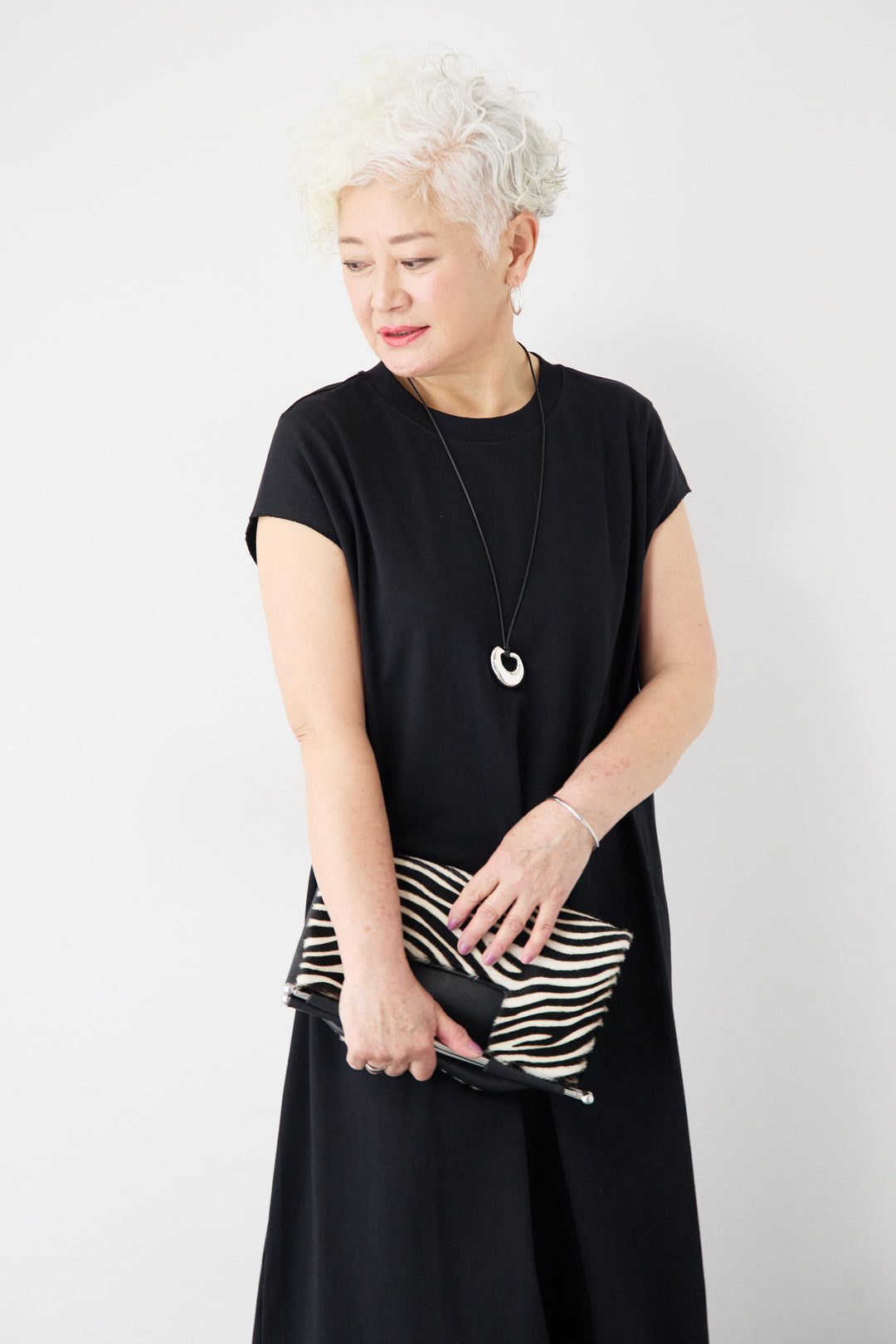 フレンチスリーブTワンピース