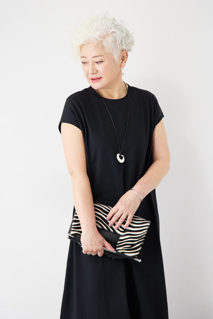 フレンチスリーブTワンピース