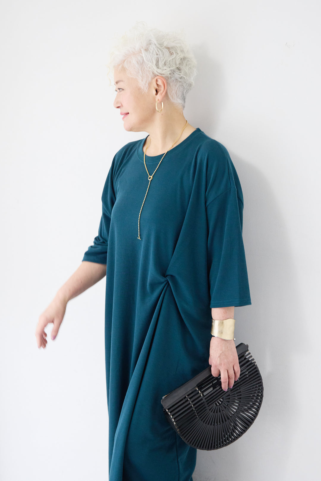 ツイストデザインワンピース