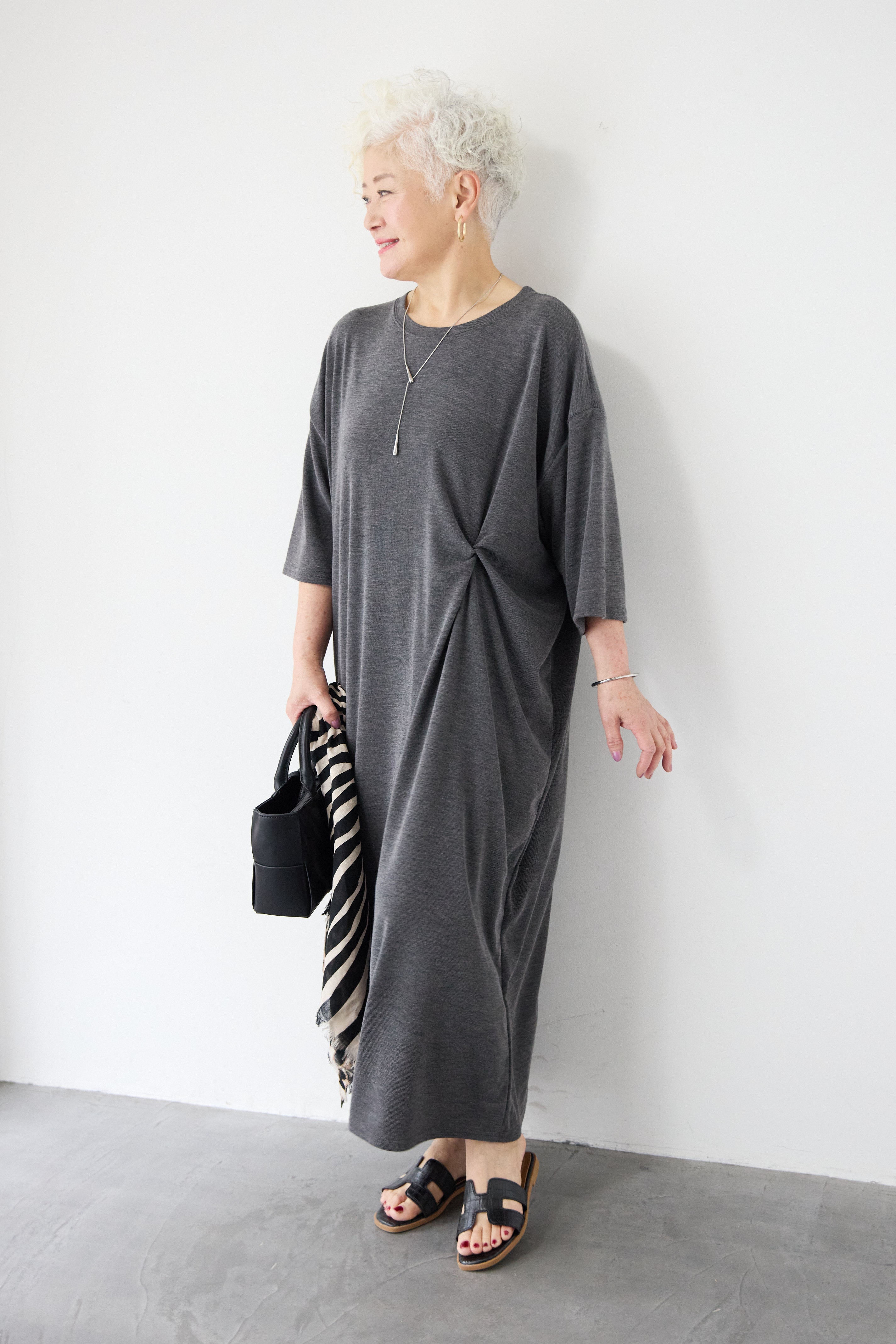 ツイストデザインワンピース – plusotoha