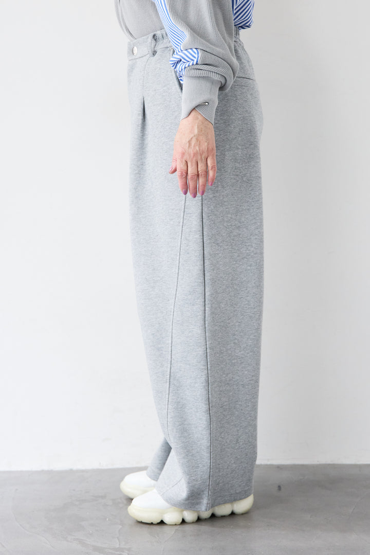 スウェットカーブスラックスパンツ