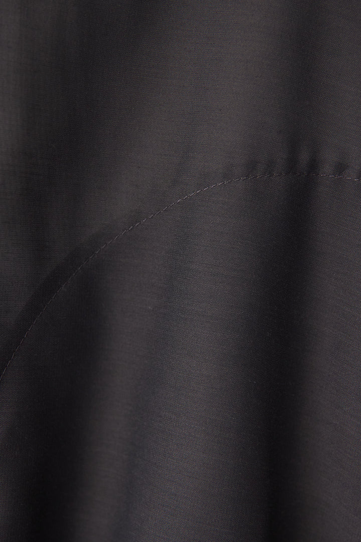 スラブリネン フーディショートブルゾン