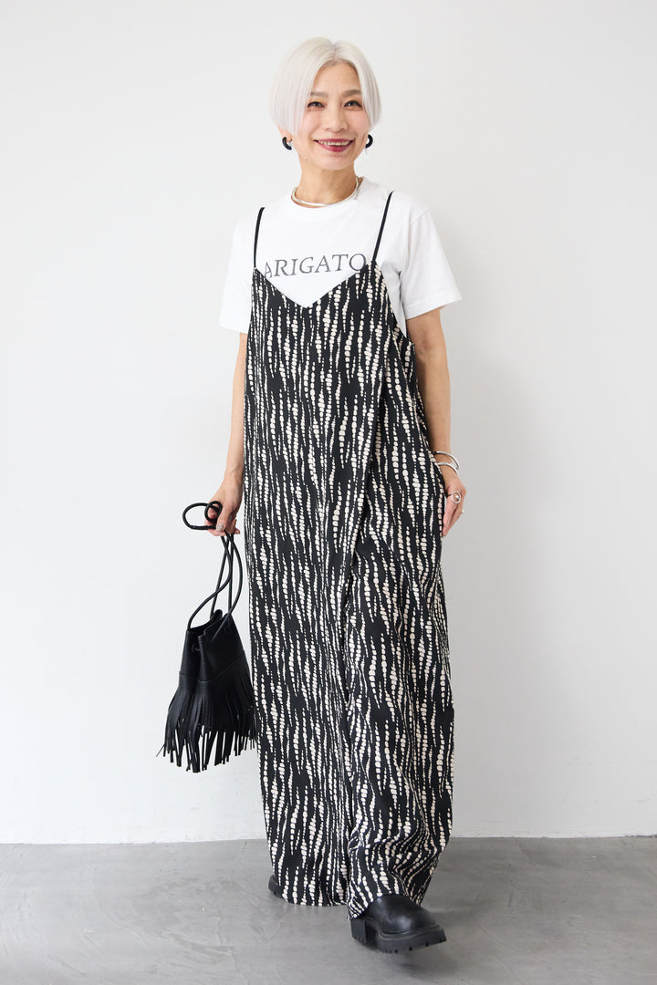 ラップキャミサロペット