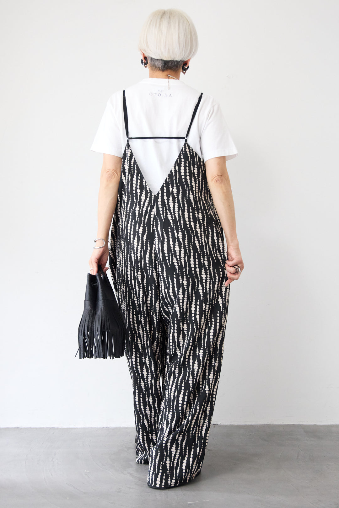 ラップキャミサロペット