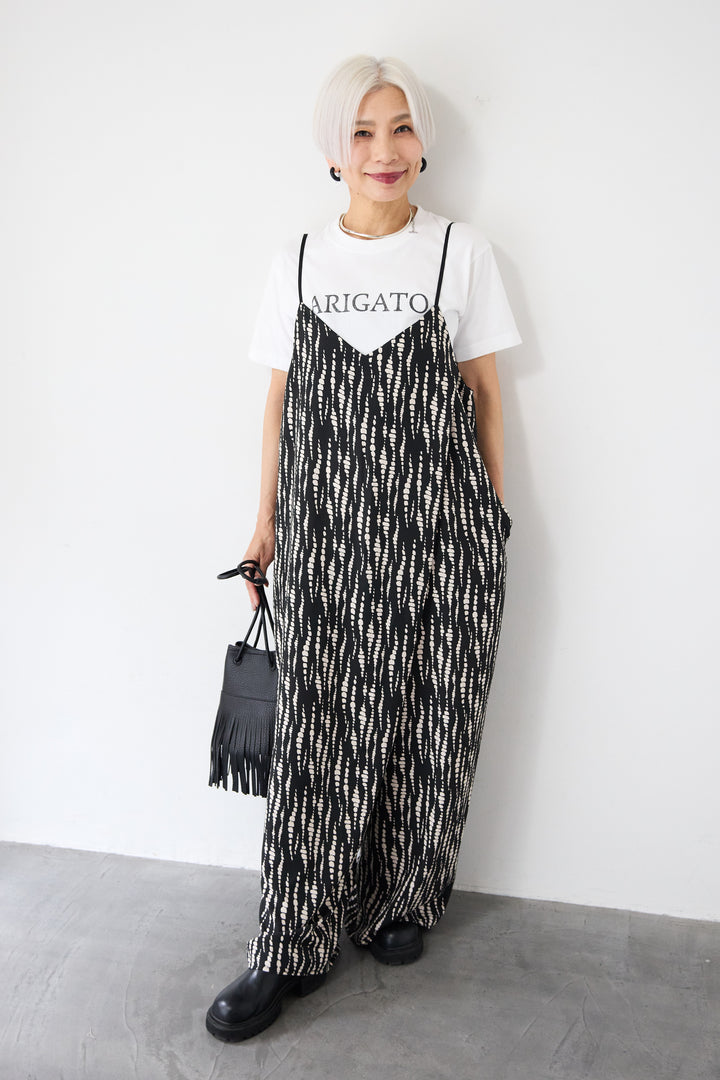 ラップキャミサロペット