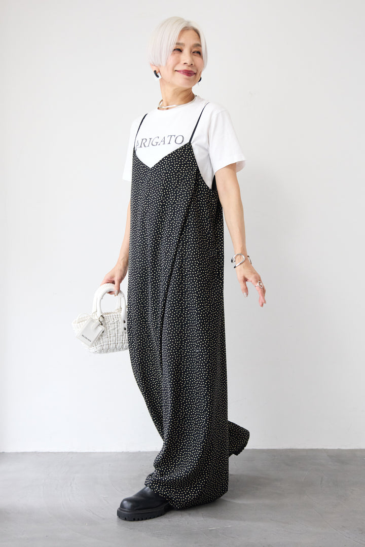 ラップキャミサロペット