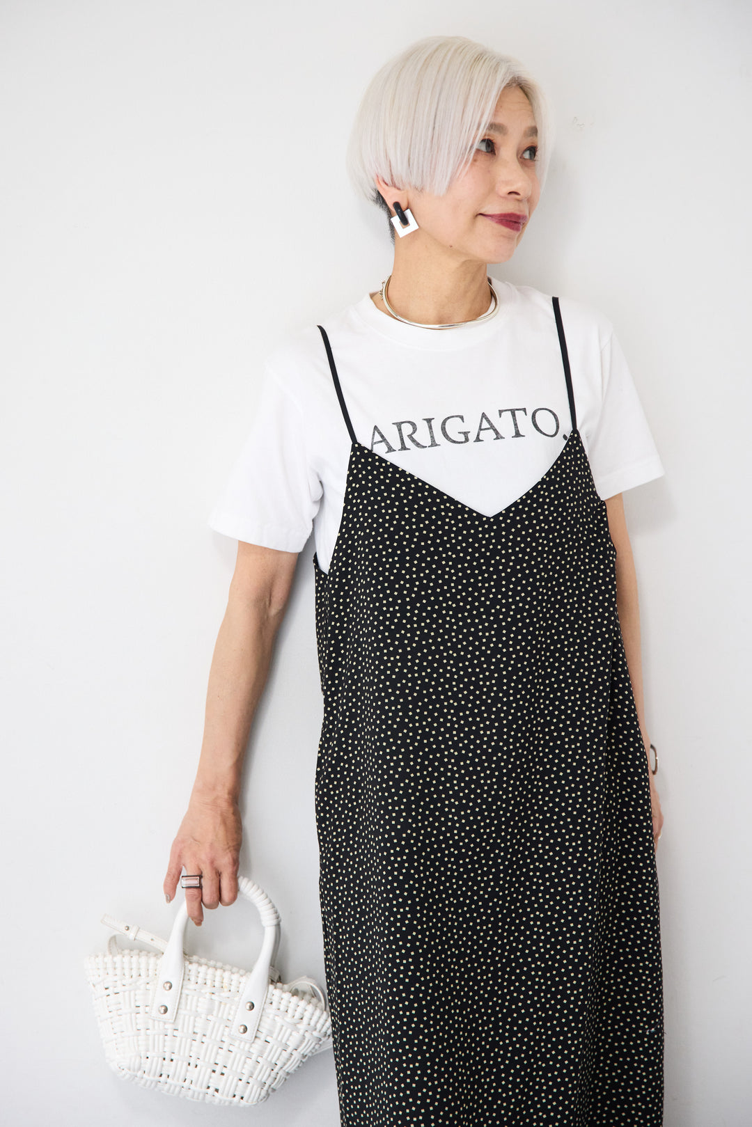 ラップキャミサロペット