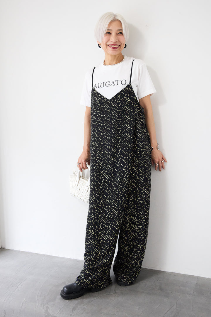 ラップキャミサロペット