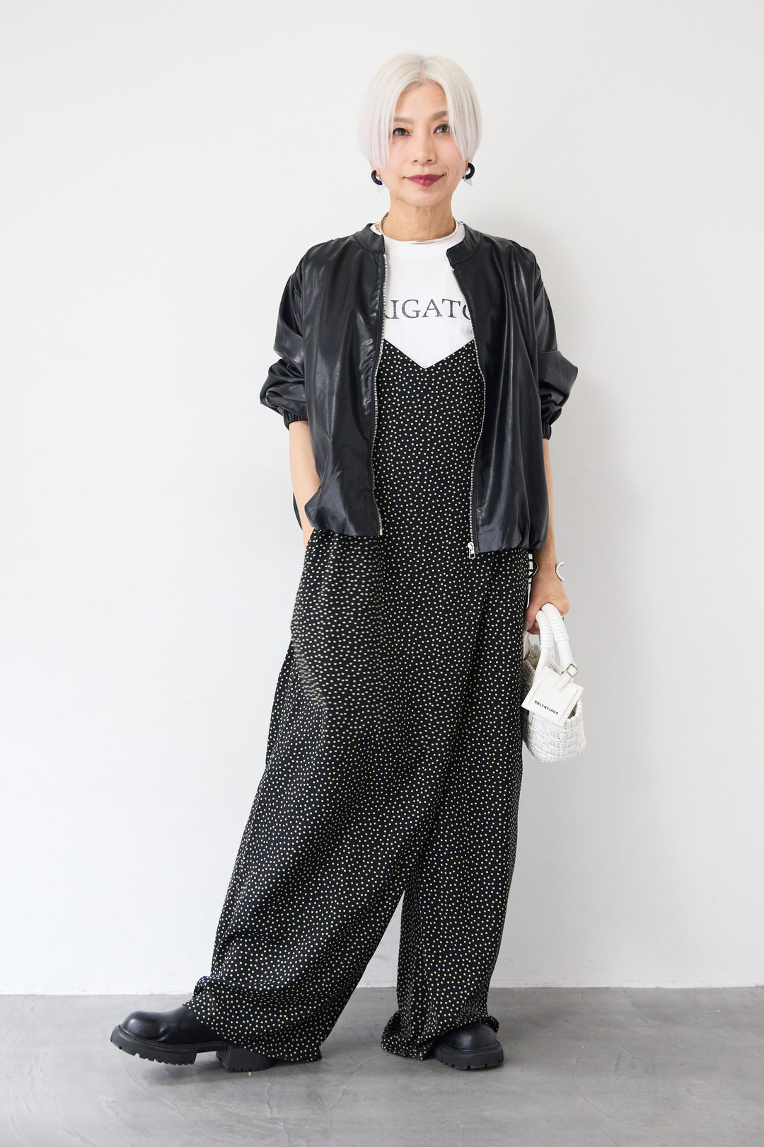 ラップキャミサロペット