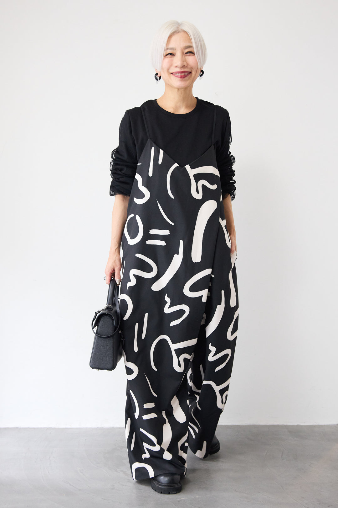 ラップキャミサロペット