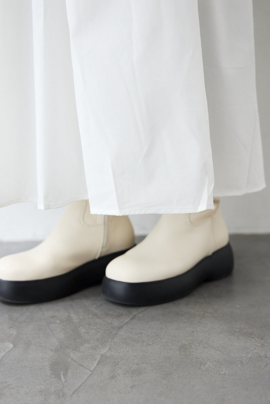 [SET]デニムシングルライダース+布帛ドッキングノースリーブワンピース(2set)