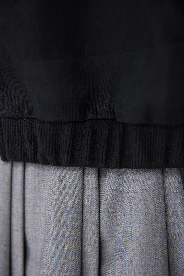 シアーダンボールジップブルゾン