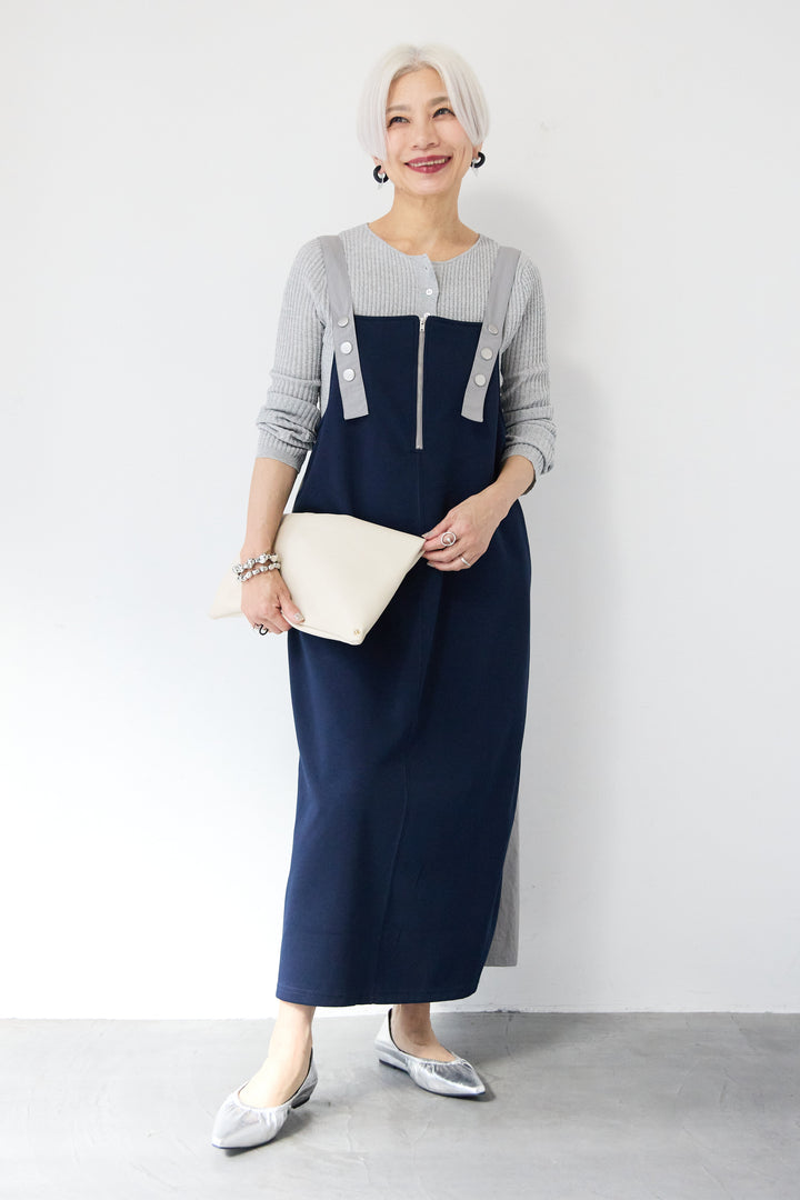ワークデザインジャンパースカート