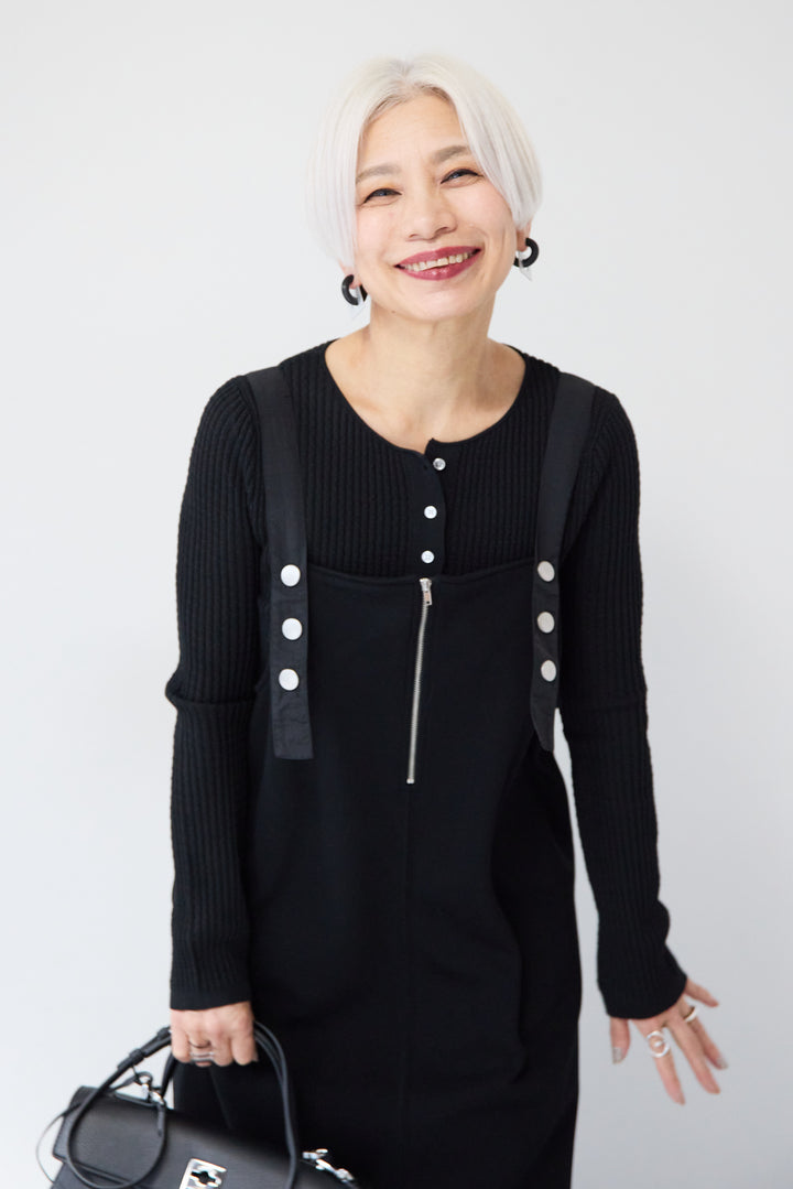 ワークデザインジャンパースカート