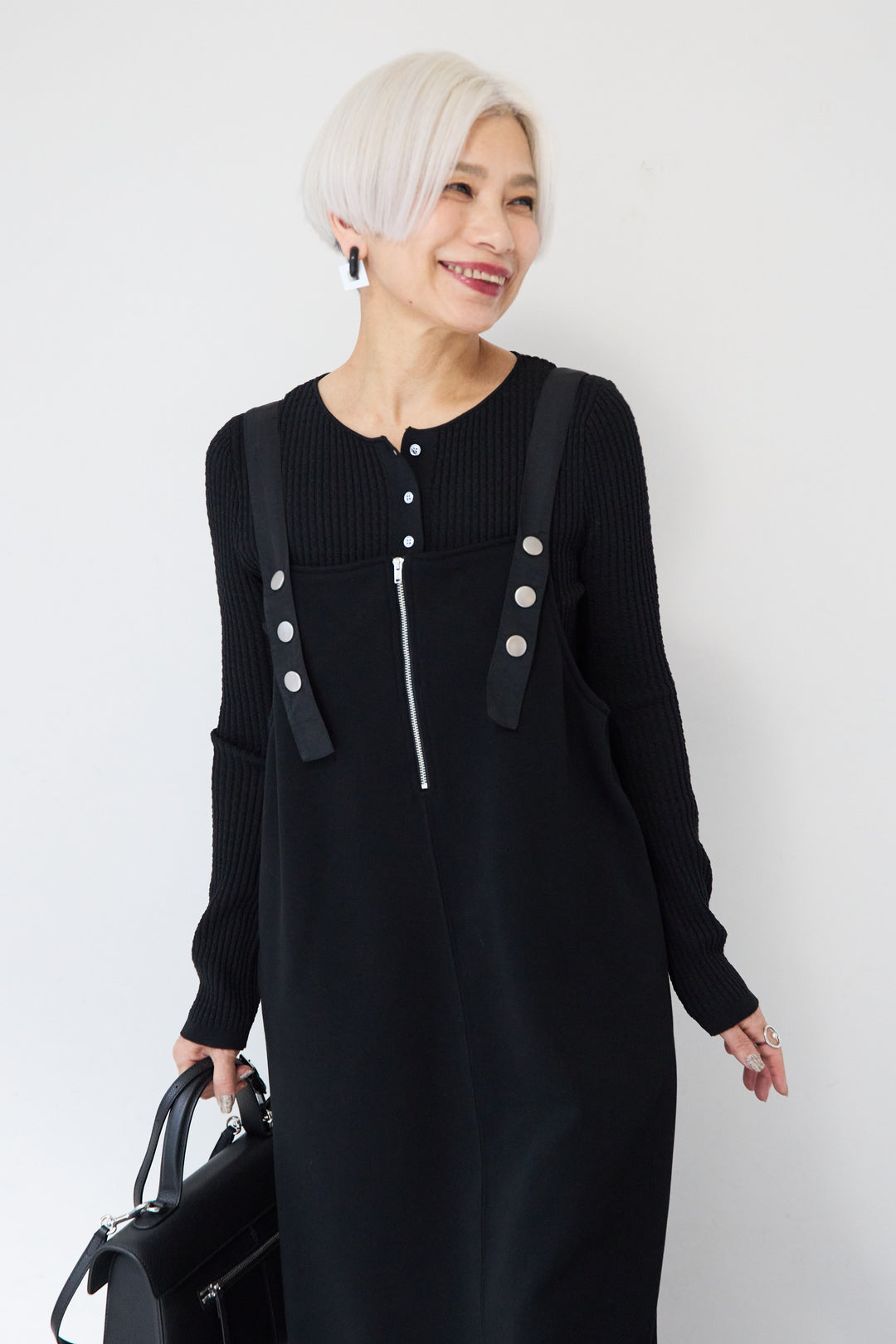 ワークデザインジャンパースカート