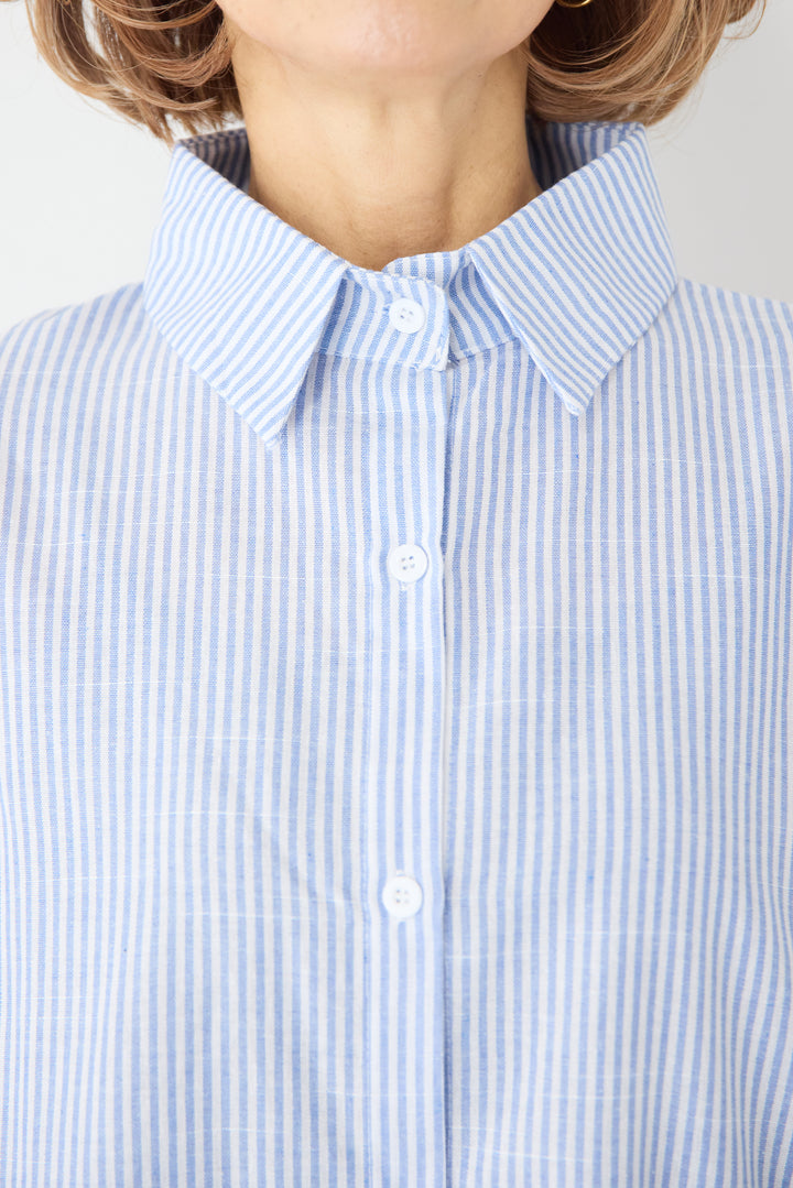 ドルマンスリーブ ロングシャツワンピース