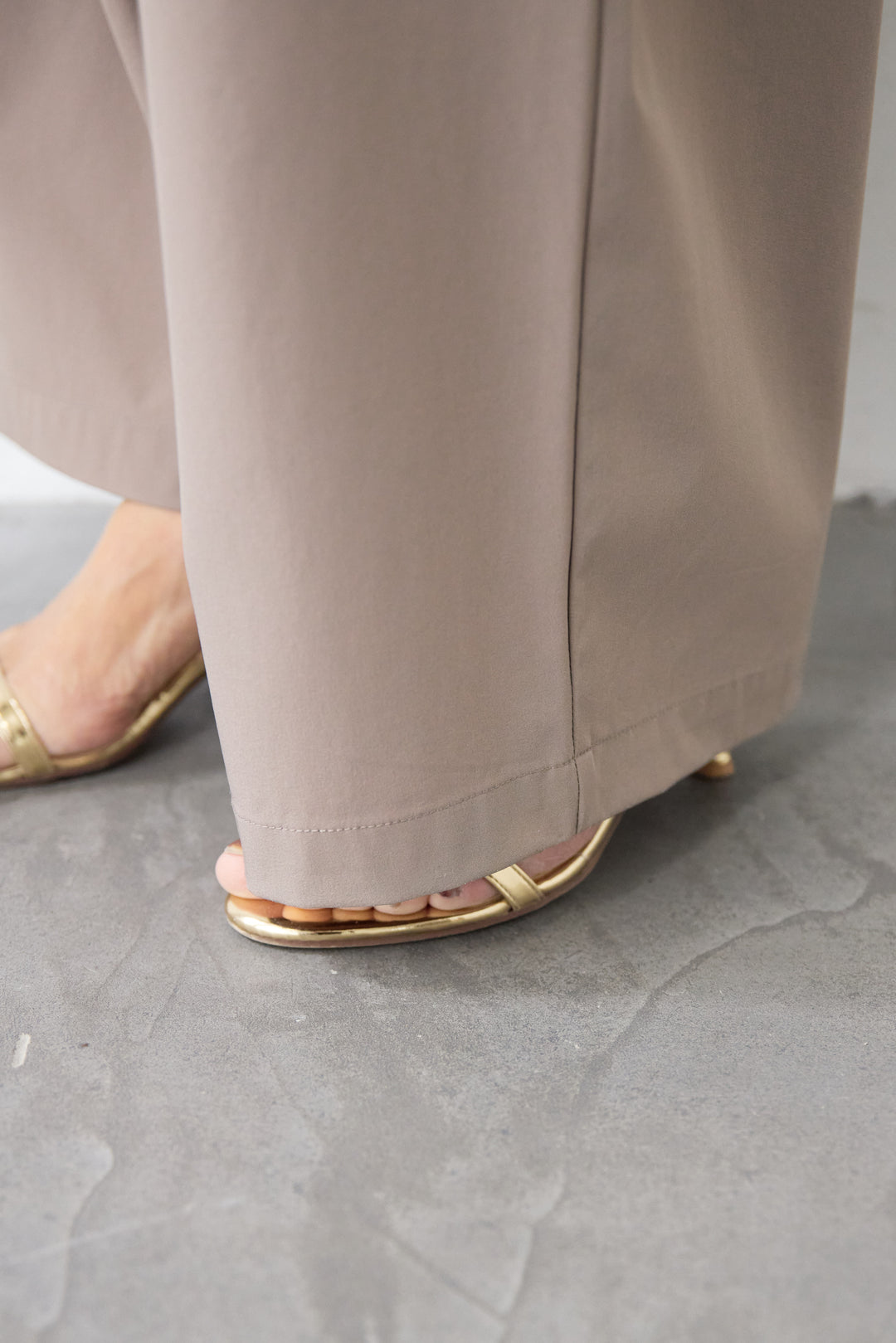 【接触冷感】ベルトサロペットパンツ