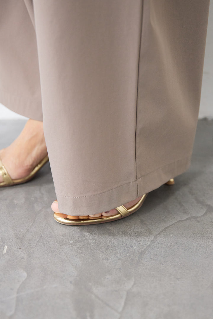 [SET]【セットアップ対応】刺繍ロゴ 5分袖スウェットプルオーバー+【接触冷感】ベルトサロペットパンツ(2set)